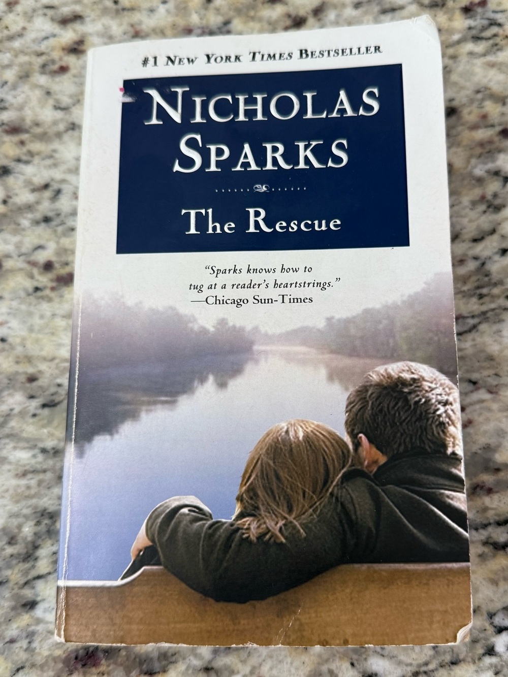 Nicholas Sparks The Rescue Paperback Romantic Drama Bestseller